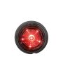 Markeringslicht - Strands - Dark Knight Viking - Rond - 3" - 7.8cm - Smoke- Rood - 12V-30V