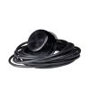 Marker Light - Strands - Dark Knight Viking - Round - 3" - 7.8cm - Clear - White - 12V-30V
