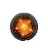 Marker Light - Strands - Dark Knight Viking - Round - 3" - 7.8cm - Clear - White - 12V-30V