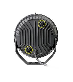 Verstraler - Lumidrive - Rayzor - 9" - 22.8cm - Smoke - Positielicht Wit/Amber - 4 flitspatronen - Driving