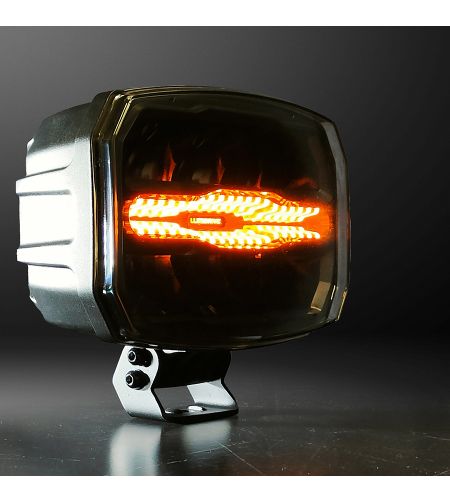 Driving light - Lumidrive - Rayzor - 8.6" - 22cm - Smoke - Position light White/Amber - 4 flash patterns - Driving