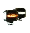 Driving light - Lumidrive - Rayzor - 8.6" - 22cm - Smoke - Position light White/Amber - 4 flash patterns - Driving