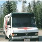 Zonneklep - Smoke - Mercedes - T2 - H2 Zonneklep - Smoke - Mercedes - T2 - H2