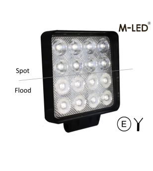 Werklamp - M-Led - 4.3" - 11cm - Work / Scene