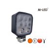 Arbetsbelysning - M-Led - Kombi - 3.9" - 10cm - Vit/Bärnsten - 1 blixtmönster - Work / Scene -