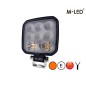 Work light - M-Led - Combi - 3.9" - 10cm - White/Amber - 1 flash pattern - Work / Scene Work light - M-Led - Combi - 3.9" - 10cm - White/Amber - 1 flash pattern - Work / Scene