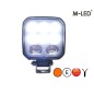 Work light - M-Led - Combi - 3.9" - 10cm - White/Amber - 1 flash pattern - Work / Scene Work light - M-Led - Combi - 3.9" - 10cm - White/Amber - 1 flash pattern - Work / Scene