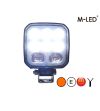 Arbeitsbeleuchtung - M-Led - Kombi - 3.9" - 10cm - Weiß/Amber - 1 Blinkmuster - Work / Scene