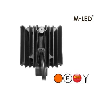 Werklamp - M-Led - Combi - 3.9" - 10cm - Wit/Amber - 1 flitspatroon - Work / Scene