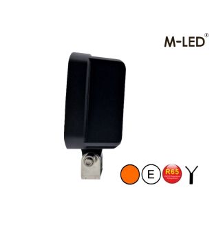 Arbetsbelysning - M-Led - Kombi - 3.9" - 10cm - Vit/Bärnsten - 1 blixtmönster - Work / Scene -
