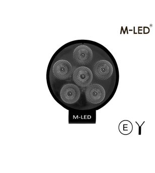 Werklamp - M-Led - 3.1" - 7.8cm - Dark Look - Work / Scene