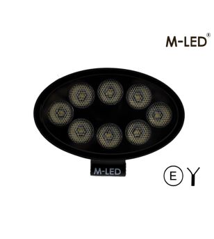 Arbetsbelysning - M-Led - 5.5" - 14cm - Dark Look - Work / Scene