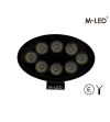 Arbeitsbeleuchtung - M-Led - 5.5" - 14cm - Dark Look - Work / Scene