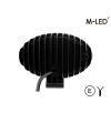 Work light - M-Led - 5.5" - 14cm - Dark Look - Work / Scene