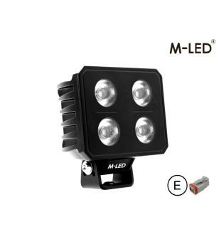 Werklamp - M-Led - HD Black - 3.7" - 9.5cm - Work / Scene
