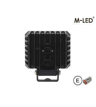 Werklamp - M-Led - HD Black - 3.7" - 9.5cm - Work / Scene