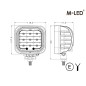 Arbeitsbeleuchtung - M-Led - 4.7" - 11.9cm - Work / Scene Arbeitsbeleuchtung - M-Led - 4.7" - 11.9cm - Work / Scene