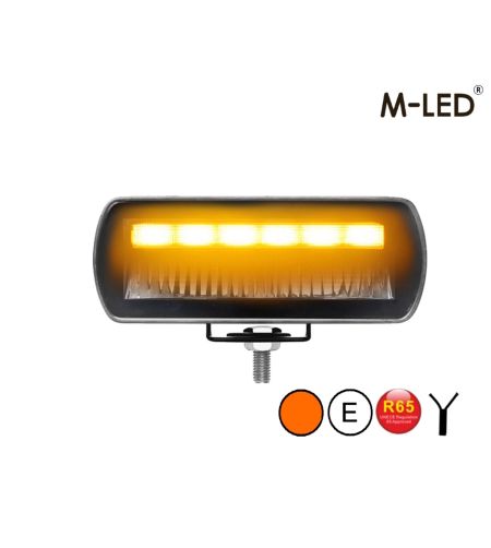 Work light - M-Led - 4.9" - 12.4cm - 1 flash pattern - Work / Scene