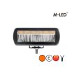 Work light - M-Led - 4.9" - 12.4cm - 1 flash pattern - Work / Scene