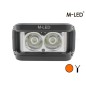 Werklamp - M-Led - 3.8" - 9.7cm - Sideshooter - 1 flitspatroon - Work / Scene Werklamp - M-Led - 3.8" - 9.7cm - Sideshooter - 1 flitspatroon - Work / Scene