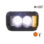 Work light - M-Led - 3.8" - 9.7cm - Sideshooter - 1 flash pattern - Work / Scene Work light - M-Led - 3.8" - 9.7cm - Sideshooter - 1 flash pattern - Work / Scene