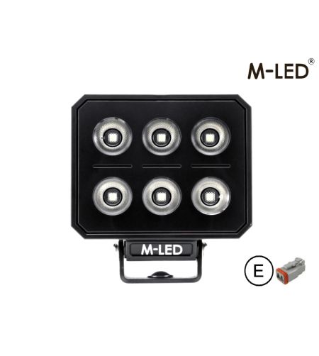 Werklamp - M-Led - HD Black - 5.2" - 13.3cm - Work / Scene