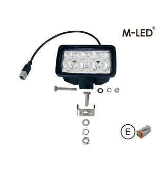 Arbetsbelysning - M-Led - 5.9" - 15cm - Work / Scene