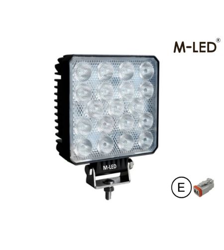 Arbetsbelysning - M-Led - 5.1" - 13cm - Work / Scene
