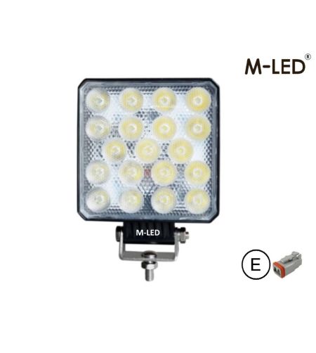 Arbetsbelysning - M-Led - 5.1" - 13cm - Work / Scene