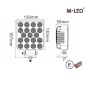 Arbeitsbeleuchtung - M-Led - 5.1" - 13cm - Work / Scene Arbeitsbeleuchtung - M-Led - 5.1" - 13cm - Work / Scene