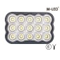 Werklamp - M-Led - 75W - 5.9" - 15cm - Work / Scene