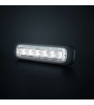 Blitzleuchte - Strands - Dark Knight - 6 LED - 5.1" - 12.9cm - Smoke - 21 Blitzmuster - Weiß - R65 - 12V-30V