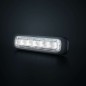 Flitser - Strands - Dark Knight - 6 LED - 5.1" - 12.9cm - Smoke - 21 flitspatronen - Wit - R65 - 12V-30V Flitser - Strands - Dark Knight - 6 LED - 5.1" - 12.9cm - Smoke - 21 flitspatronen - Wit - R65 - 12V-30V