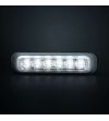 Warning light - Strands - Dark Knight - 6 LED - 5.1" - 12.9cm - Smoke - 21 flashpatterns - Amber - R65 - 12V-30V