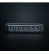 Flitser - Strands - Dark Knight - 6 LED - 5.1" - 12.9cm - Smoke - 21 flitspatronen - Rood - R65 - 12V-30V