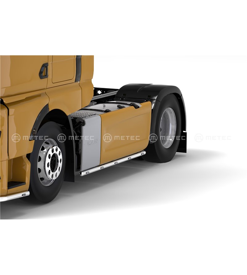 Sidorör - Metec - S-liner - LED - Set - MAN - TGX - WB 3600 - 2007-2020 Sidorör - Metec - S-liner - LED - Set - MAN - TGX - WB 3600 - 2007-2020