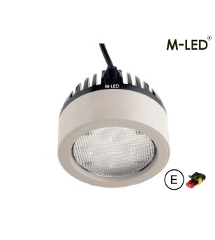 Werklamp - M-Led - 4.3" - 11cm - Grijs - Work / Scene