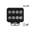 Werklamp - M-Led - HD Black - 5.9" - 15cm - Work / Scene