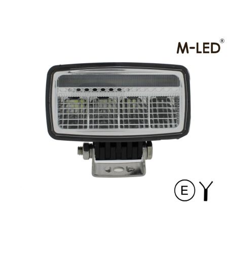 Work light - M-Led - 4.4" - 11.1cm - Position light White - Daytime running light