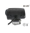 Arbetsbelysning - M-Led - 4.4" - 11.1cm - Positionsljus Vit - Varselljus
