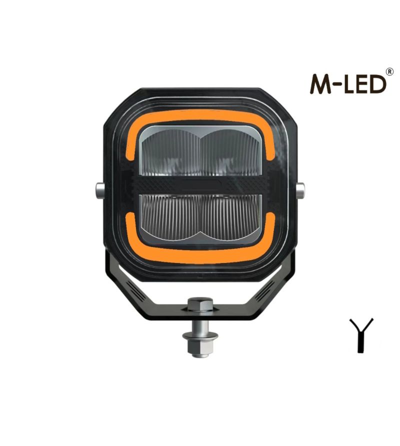 Work light - M-Led - 4.8" - 12.2cm - Position light White/Red/Amber - Work / Scene Work light - M-Led - 4.8" - 12.2cm - Position light White/Red/Amber - Work / Scene