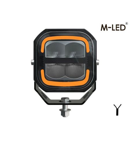 Arbeitsbeleuchtung - M-Led - 4.8" - 12.2cm - Positionslicht Weiß/Rot/Amber - Work / Scene 