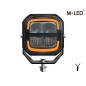 Arbetsbelysning - M-Led - 4.8" - 12.2cm - Positionsljus Vit/Röd/Bärnsten - Work / Scene - Arbetsbelysning - M-Led - 4.8" - 12.2cm - Positionsljus Vit/Röd/Bärnsten - Work / Scene -