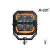 Arbetsbelysning - M-Led - 4.8" - 12.2cm - Positionsljus Vit/Röd/Bärnsten - Work / Scene -