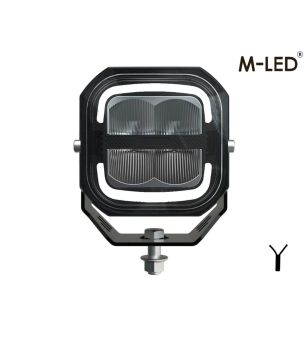 Arbeitsbeleuchtung - M-Led - 4.8" - 12.2cm - Positionslicht Weiß/Rot/Amber - Work / Scene 