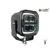 Werklamp - M-Led - 4.8" - 12.2cm - Positielicht Wit/Rood/Amber - Work / Scene