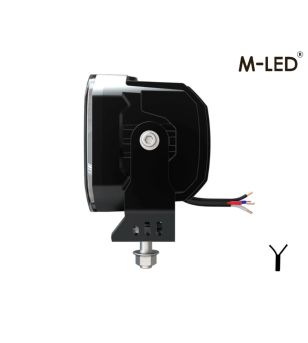Work light - M-Led - 4.8" - 12.2cm - Position light White/Red/Amber - Work / Scene