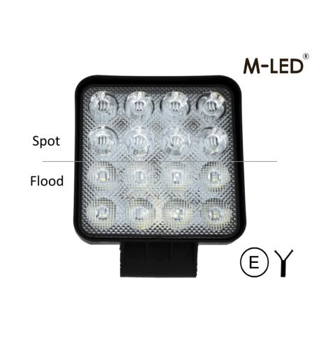 Werklamp - M-Led - 4.3" - 11cm - Work / Scene