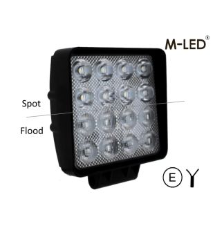Work light - M-Led - 4.3" - 11cm - Work / Scene