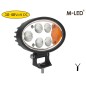 Arbeitsbeleuchtung - M-Led - 5.5" - 14cm - Rechts - Weiß/Amber - Work / Scene Arbeitsbeleuchtung - M-Led - 5.5" - 14cm - Rechts - Weiß/Amber - Work / Scene